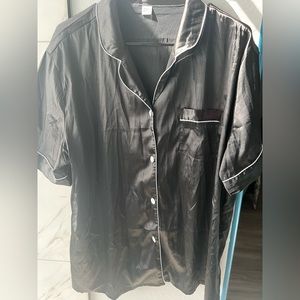 Satin Pajama Short Set | Plus Size 2X